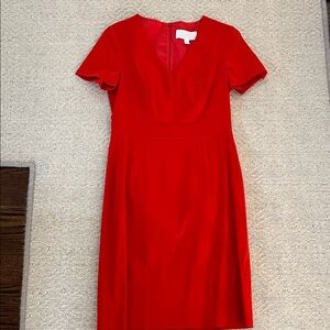 Boss Vibrant Red Dress